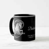 Mug Capricorne ♑ la chèvre - signe zodiaque (Devant gauche)