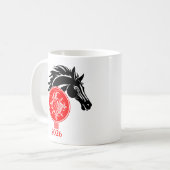 Mug Capricorne x Année du Cheval 2026 (Devant gauche)