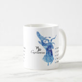 Mug Capricorne Zodiac Traits Musique (Devant droit)