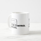 Mug capslock - contrôle de croisière pour le cool (Devant gauche)