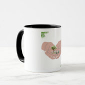 Mug Capsule à mains sûres (Devant gauche)