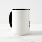 Mug Capsule cadeau craquée (Devant gauche)
