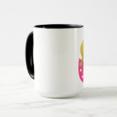 Mug Capsule cadeau craquée (Devant gauche)