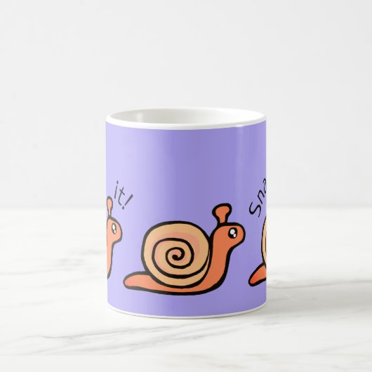 Mug Capsule de café (escargot) (Centre)