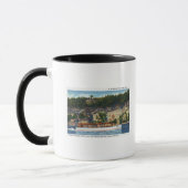 Mug Capt Palmers Lake Ride Stroller IV Boat Scene (Gauche)