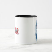 Mug Captain America avec Bouclier d'aquarelle (Centre)