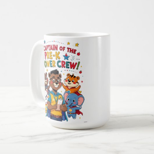 Mug Captain of the Pre-K Power Crew (Devant gauche)