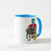 Mug Captain Planet Group Graphic - La Puissance Est À  (Devant droit)