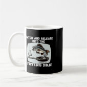 Mug Capter Et Libérer Dans La Pêche À La Poisson À La (Gauche)