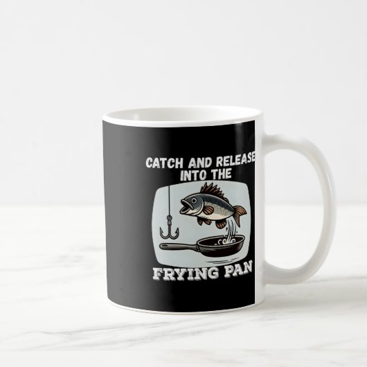 Mug Capter Et Libérer Dans La Pêche À La Poisson À La (Droite)