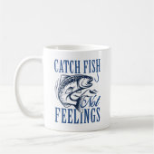 Mug Capter le poisson pas les sentiments (Gauche)
