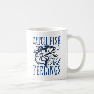 Mug Capter le poisson pas les sentiments