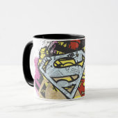 Mug Capteurs de bande dessinée Supergirl 4 (Devant gauche)