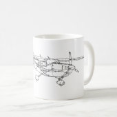Mug Captmoonbeam Cessna 82 Skylane (Devant droit)
