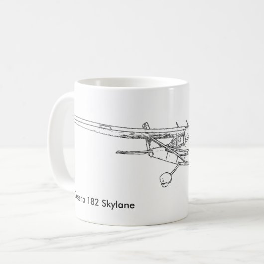 Mug Captmoonbeam Cessna 82 Skylane (Devant gauche)