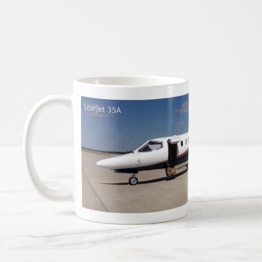 Mug CAPTMOONBEAM Learjet 35A (Gauche)