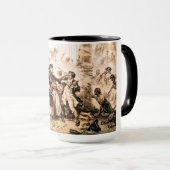 Mug Capture, Barbe noire pirate, Revenge de la reine A (Devant droit)