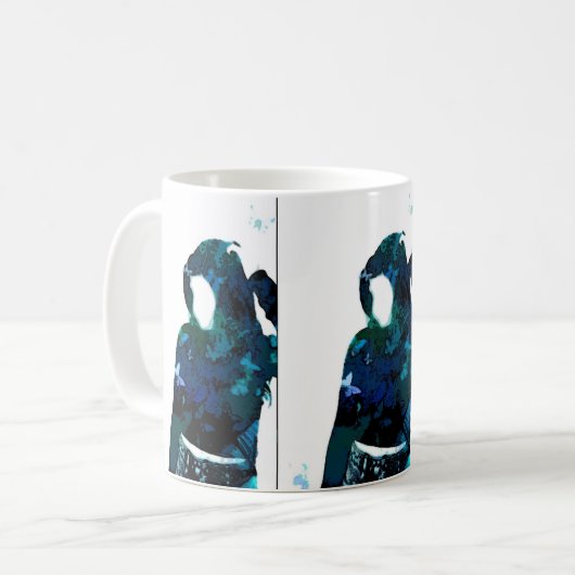 Mug Capture de la boue sans visage (Devant gauche)