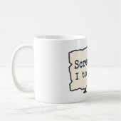 Mug Capture d'écran ? J'ai pris des notes. Blague sur (Gauche)