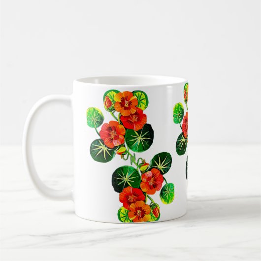 Mug Capuchinha flor comestível (Gauche)
