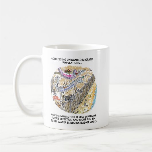 Mug Capuchon d'eau des réfugiés (Gauche)