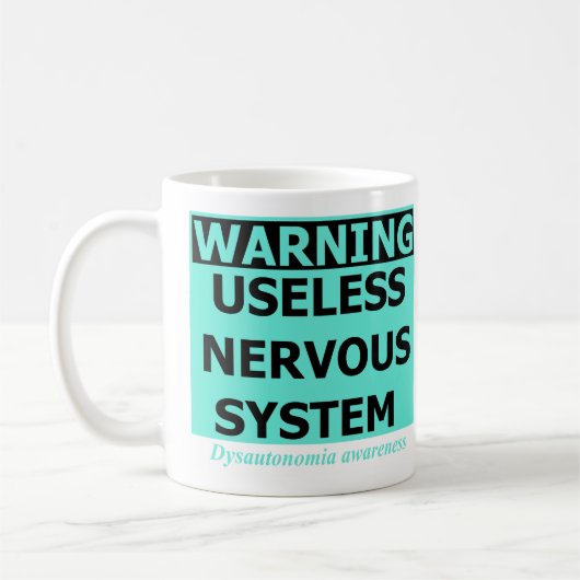 Mug Capuchon du système nerveux inutile (Gauche)