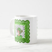 Mug Capuchon vert GIrl (Devant gauche)