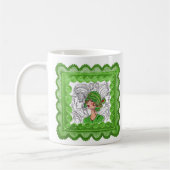 Mug Capuchon vert GIrl (Gauche)
