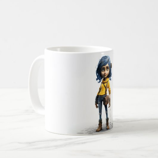 Mug Capuchons de coraline (Devant gauche)