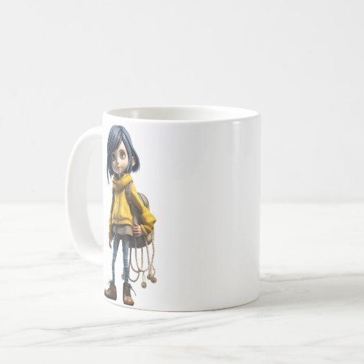 Mug Capuchons de coraline (Devant gauche)