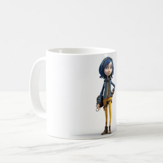 Mug Capuchons de coraline (Devant gauche)