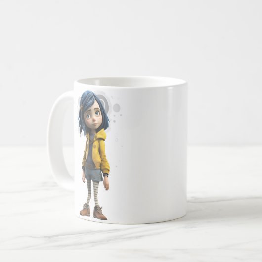 Mug Capuchons de coraline (Devant gauche)