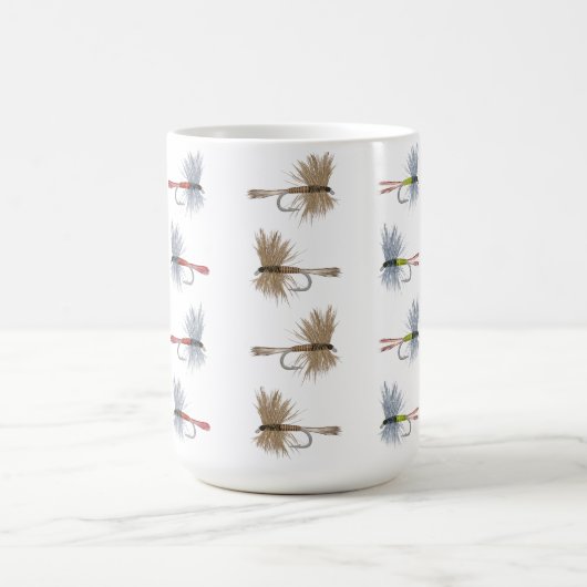 Mug Capuchons de pêche à la mouche (Centre)