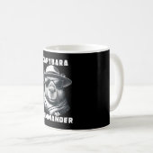 Mug Capybara Avec Lunettes de Soleil Capy Commandant (Devant droit)