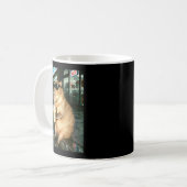 Mug Capybara buvant du café glacé, capybara photo mème (Devant gauche)