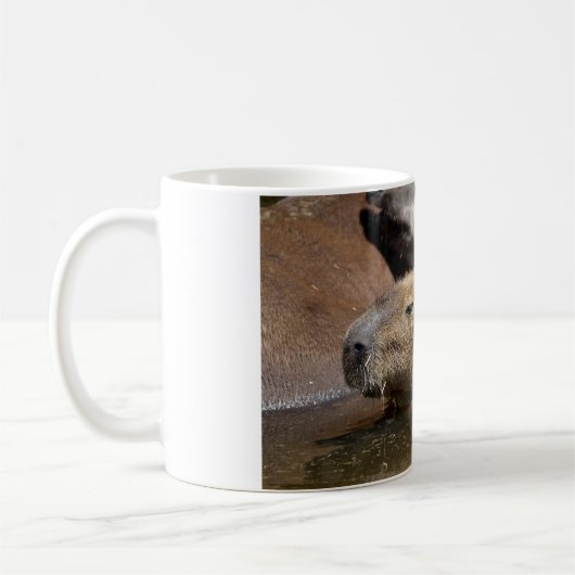 Mug Capybara dans l'eau (Gauche)