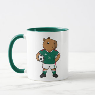 Mug Capybara de Football Mignon