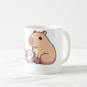 Mug Capybara et Axolotl (Devant droit)