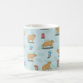 Mug Capybara et mushroom pattern (Centre)