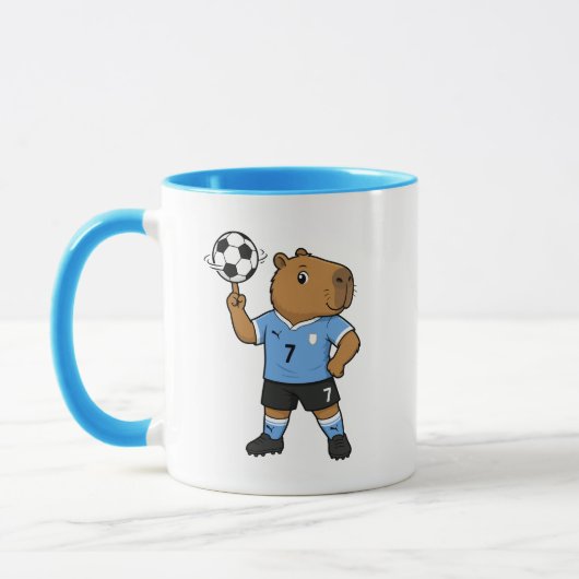Mug Capybara Football Mignon (Gauche)