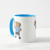 Mug Capybara Football Mignon (Devant gauche)