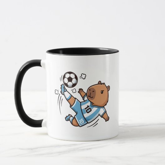 Mug Capybara Football Mignon (Gauche)