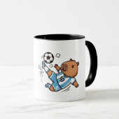 Mug Capybara Football Mignon (Devant droit)