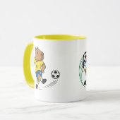Mug Capybara Football Mignon (Devant gauche)