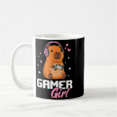 Mug Capybara Gamer Girl Gaming  (Gauche)