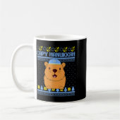 Mug Capybara Hanukkah Capy Hanukkah Chanukah Jewish Ki (Gauche)