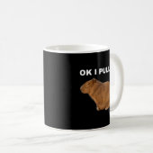 Mug Capybara Lover Ok J'Ai Tiré Capybara Funny Meme Cu (Devant droit)
