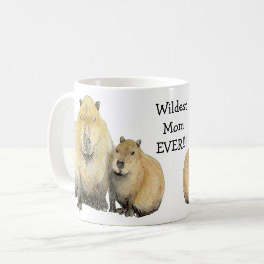 Mug Capybara Maman (Devant gauche)