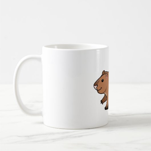 Mug capybara mignon (Gauche)