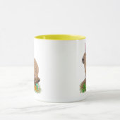 Mug Capybara Pâques Lapin Mignon Drôle (Centre)